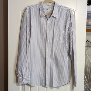 Men's JCrew tailored shirt. XL. 100% cotton.